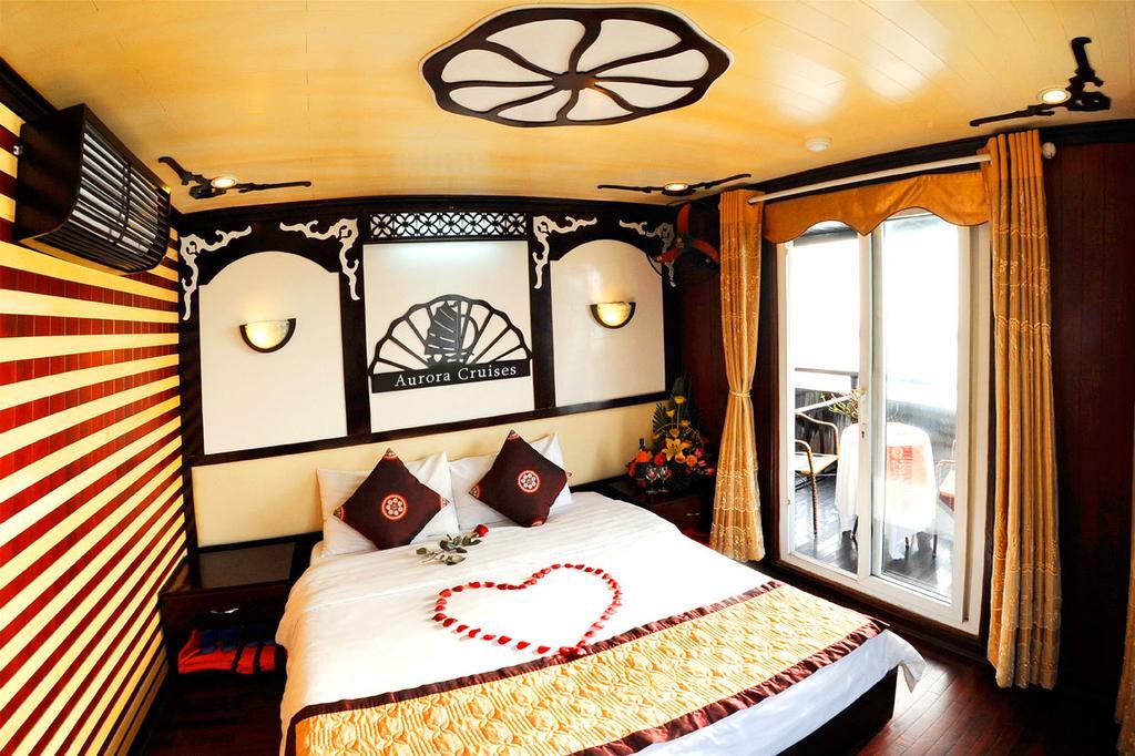 شقة ها لونغ  في Halong Aurora Cruises الغرفة الصورة